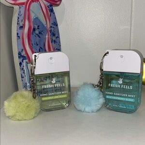 Fresh Feels Hand Sanitizer Mist with Pom Poms - Choose 1